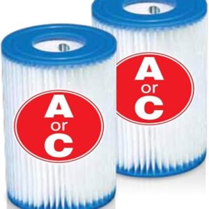 INTEX A/C Filter Twin Pk
